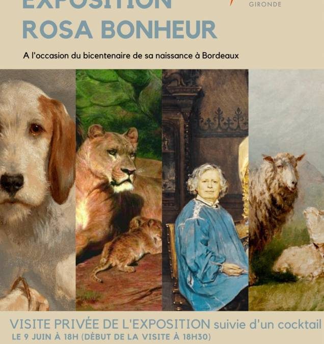 Exposition Rosa Bonheur à Bordeaux