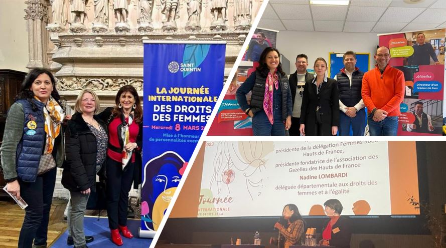 Journée des droits des Femmes 2023 : la Délégation Hauts-de-France au RDV pour valoriser les femmes dans la vie sociétale.